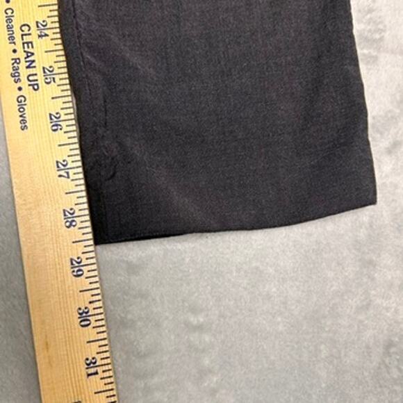 Antonio Melani Luxe Wool Ankle Pants Womens 2 Theo Loro Piana Black Office Siren - Picture 7 of 8